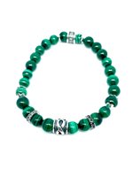 Bracciale Heteriah in Argento Malachite PN0010-D6 - PN0010-D6